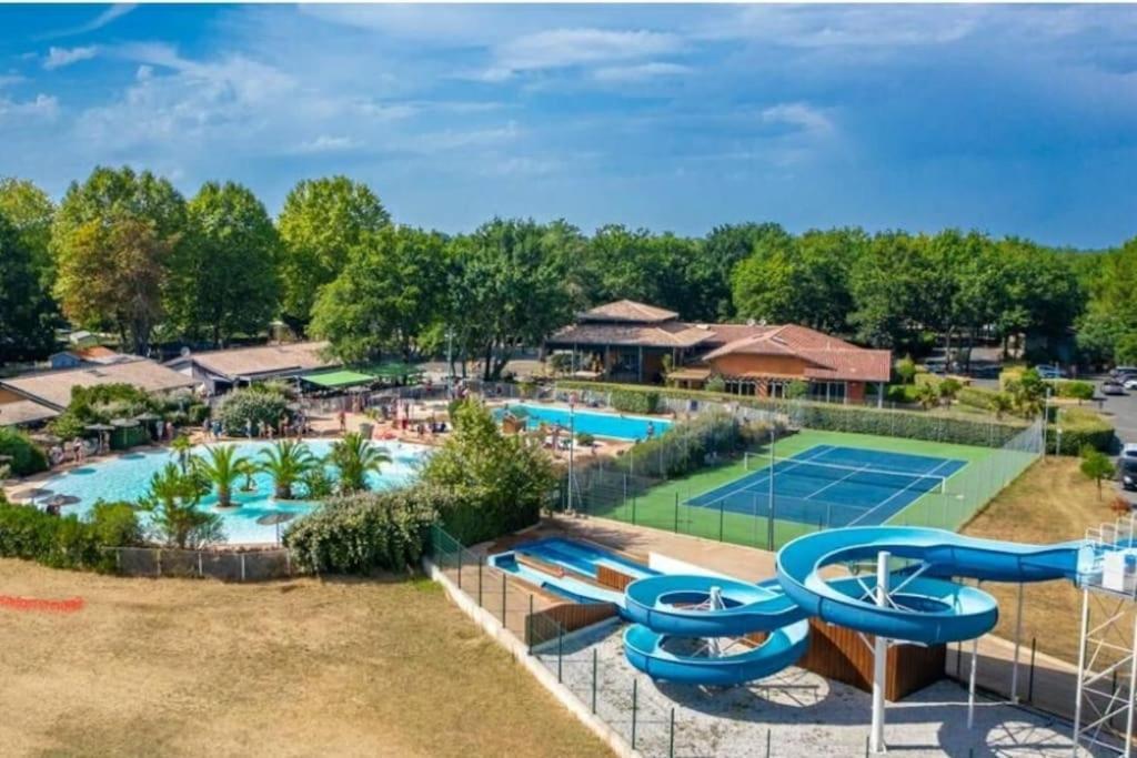 Chalet 2020 Camping 4 Etoiles Bassin D'Arcachon La Teste ภายนอก รูปภาพ